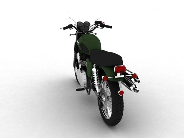 triumph scrambler 900 2012 3d model - Triumph Scrambler 900 2012 by Gonzo_3d